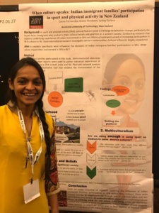 Siona Fernandes, an academic researcher and advocate for sport, physical activity and health among Indian migrants